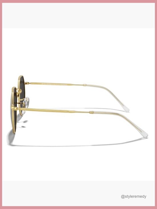 Round Polygon Metal Polarized Sunglasses Classic Retro Vintage Shades main image 7
